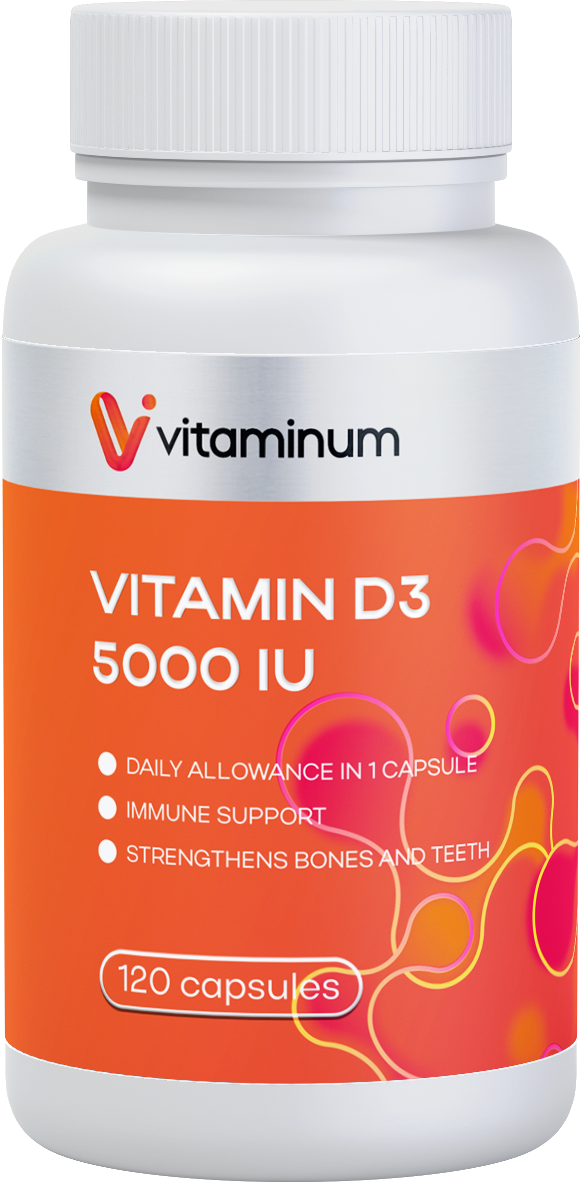  Vitaminum ВИТАМИН Д3 (5000 МЕ) 120 капсул 260 мг  в Тамбове
